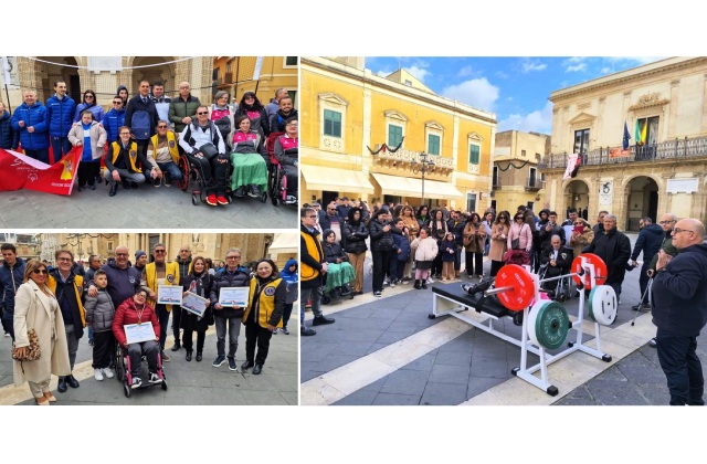 Niscemi. Lions Club promuove manifestazione dell’inclusione dei disabili attraverso lo sport